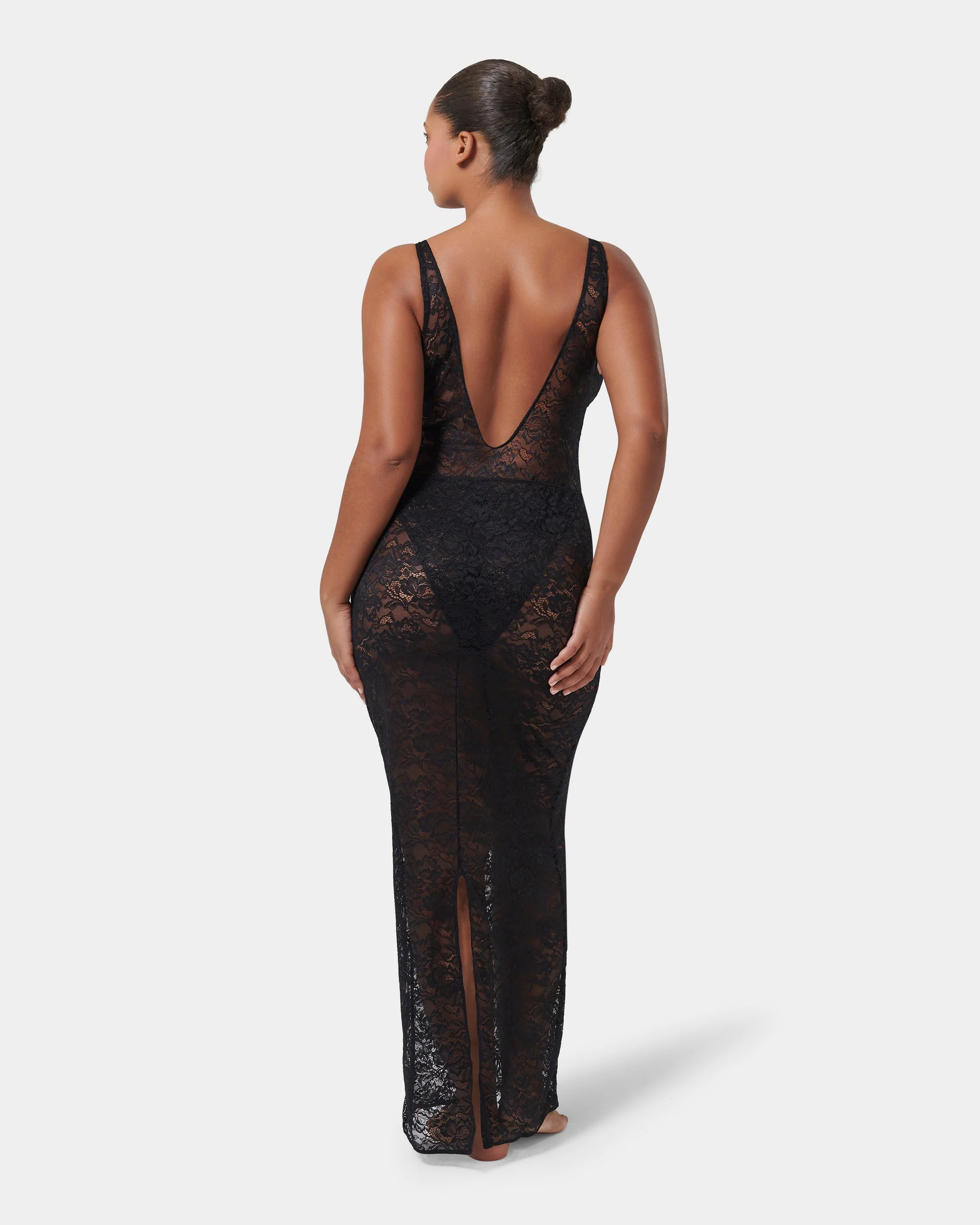 Fallon Long Skirt Black - Image 11