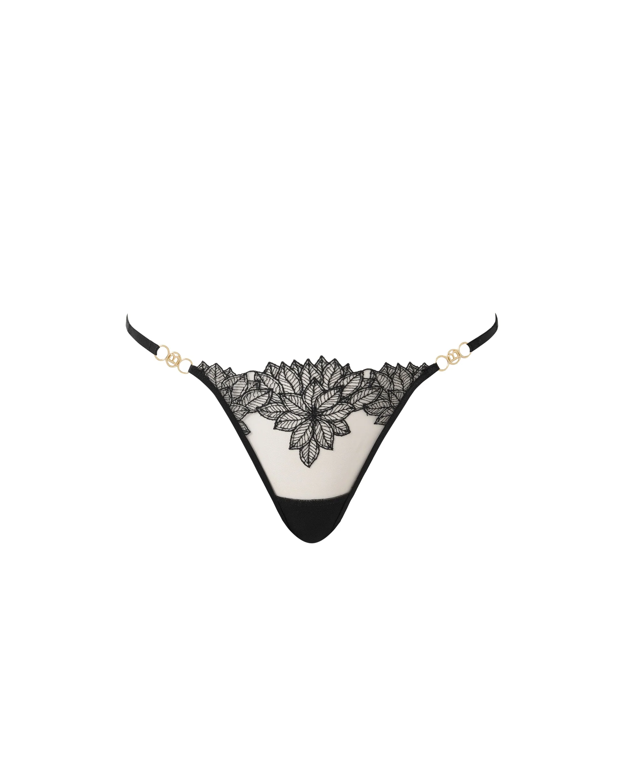 Inaya Sheer Floral Panty Black - Image 5