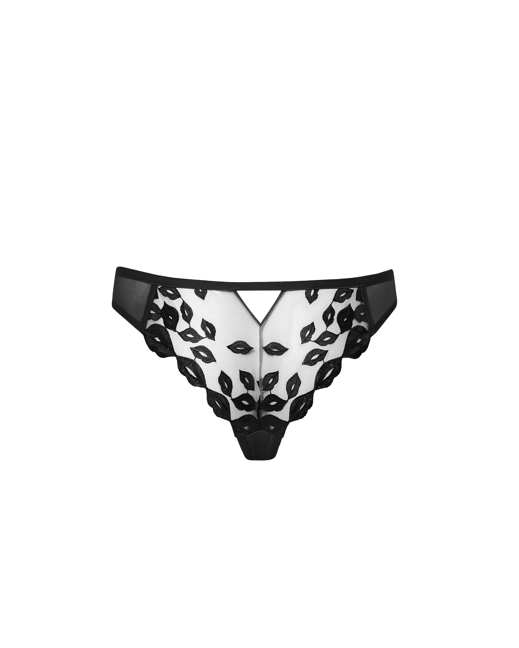 Marian Embroidered Panty Black - Image 6
