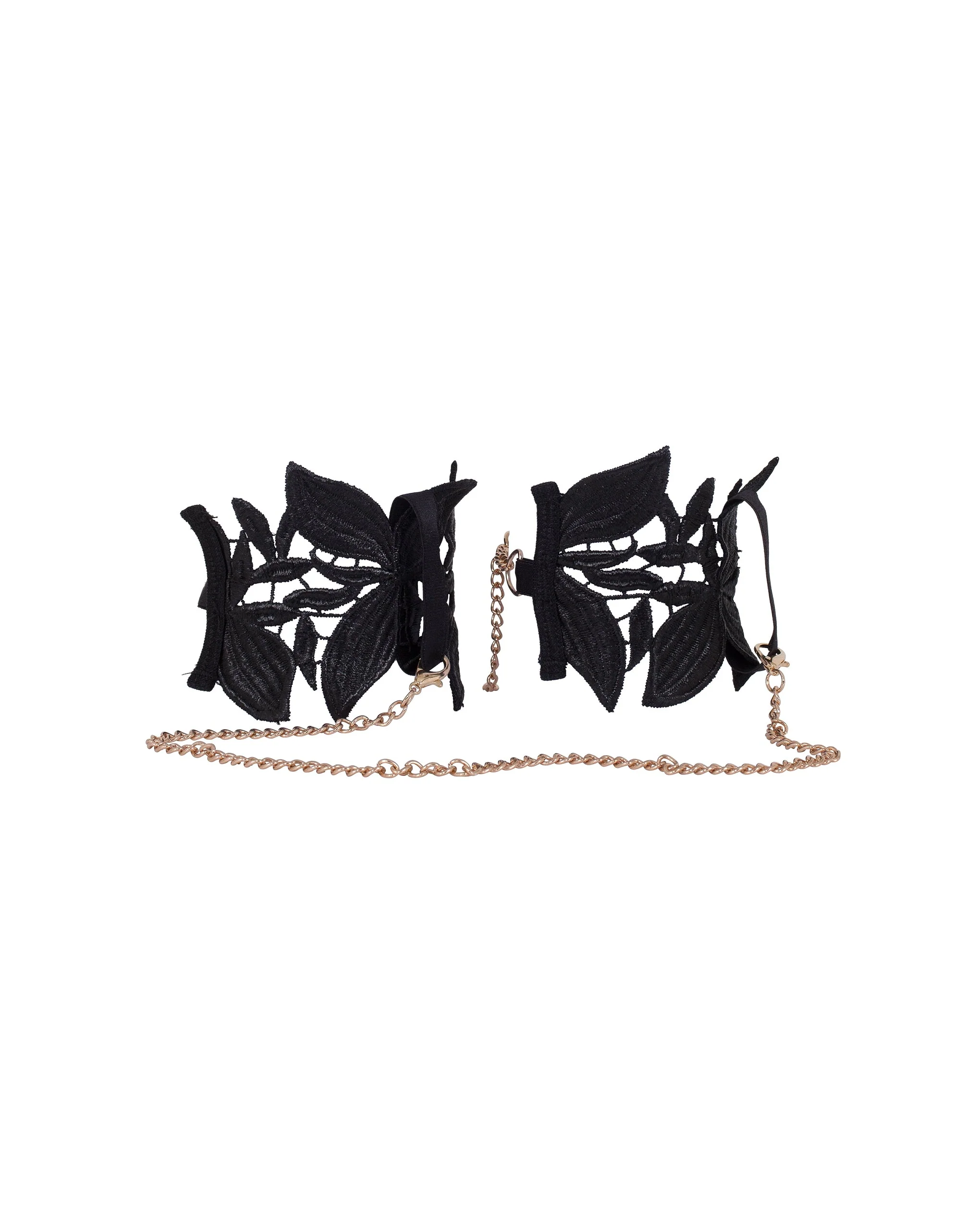 Ophelia Cuffs Black - Image 6