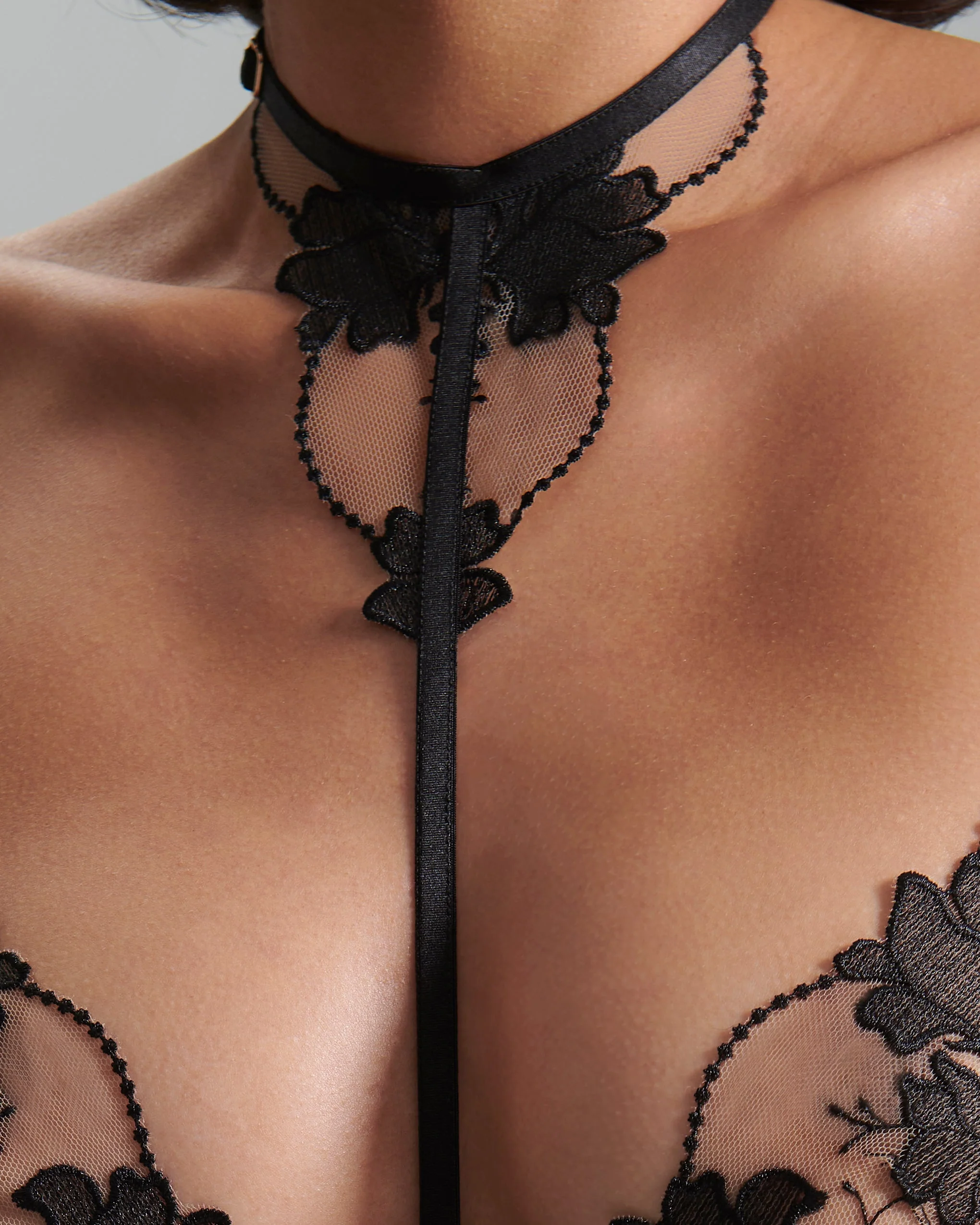 Yvette Harness Black/Sheer - Image 4